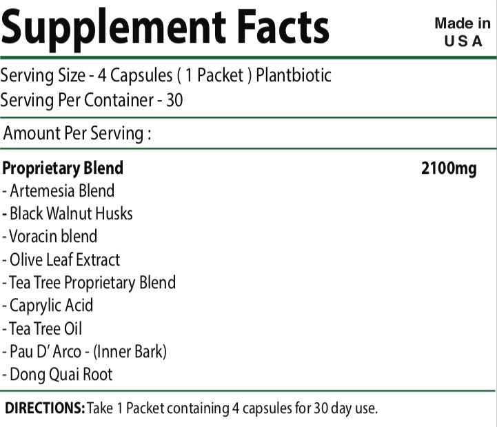 Plantbiotic | Natural Gut Support (30 Day)